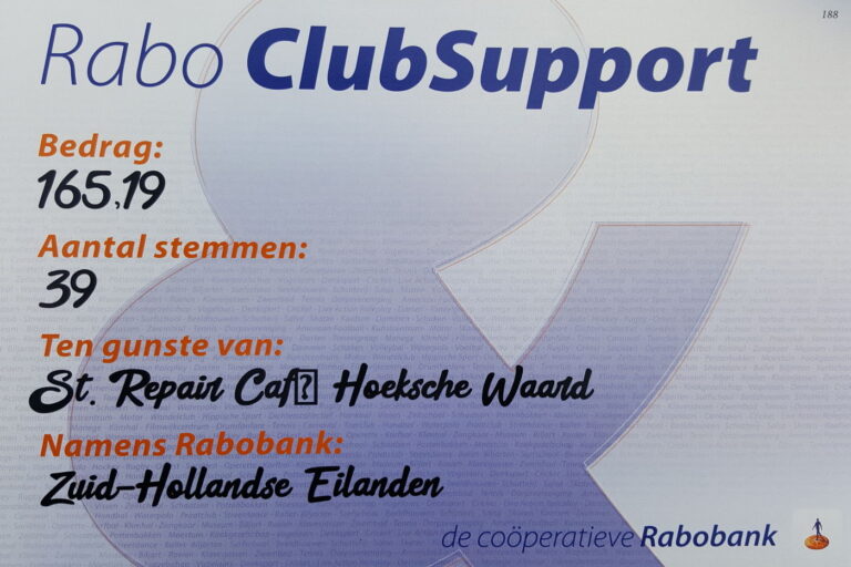 Rabo ClubSupport 2020