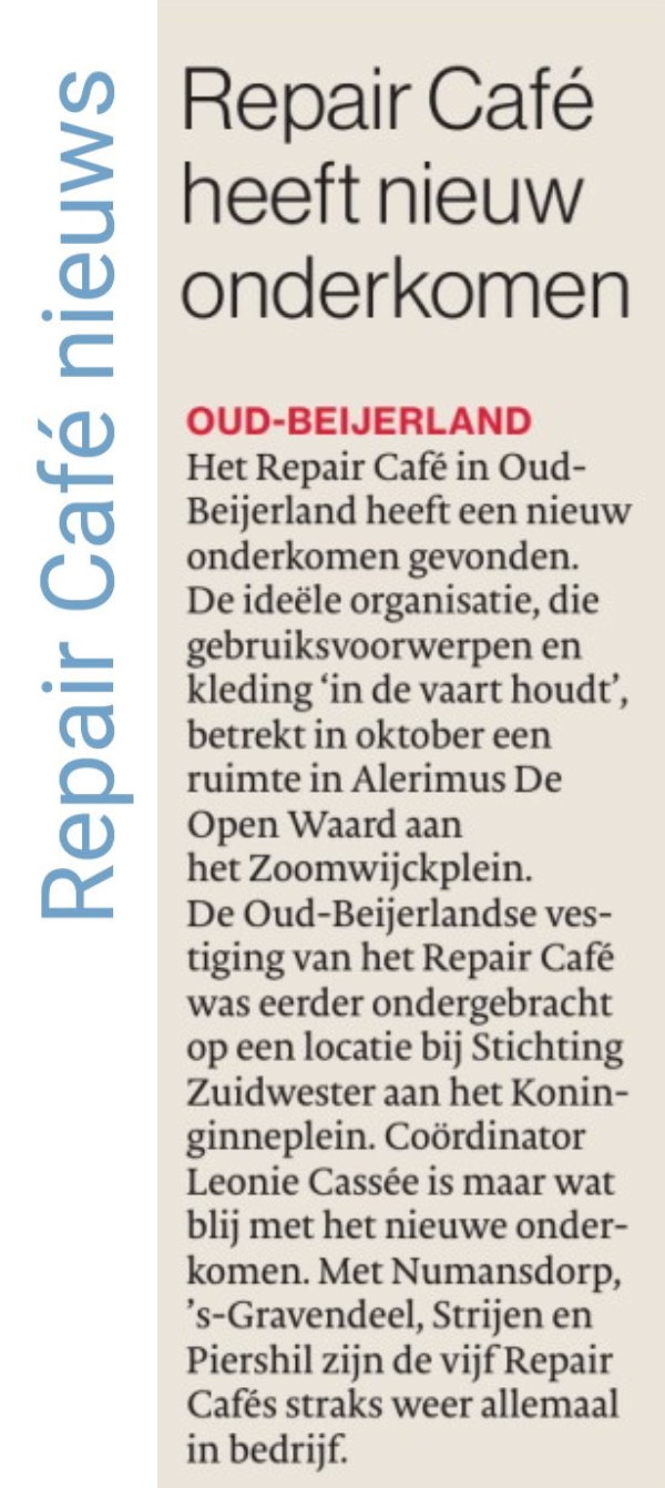 Algemeen Dagblad RC Oud-Beijerland