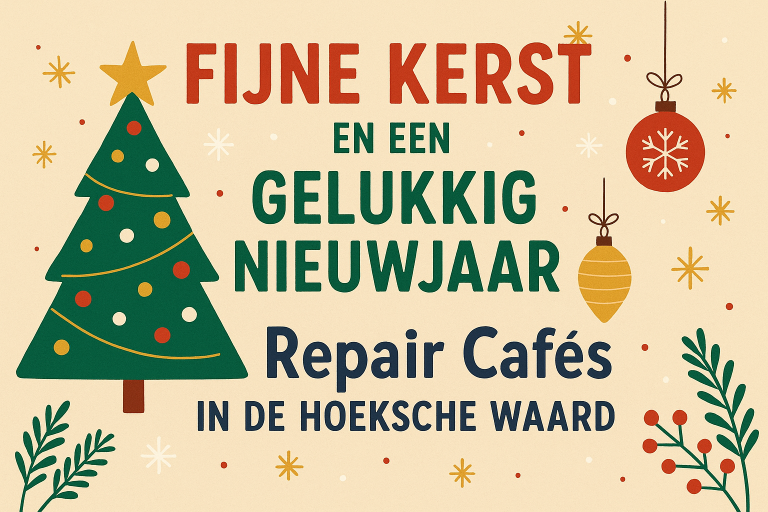 Repair Cafe feestdagen